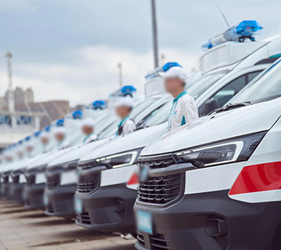 玉树服务车队展示